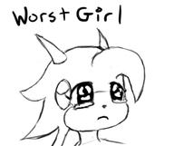 character:Sash_Lilac crying monochrome sad safe sketch text worstgirl // 358x300 // 27.3KB