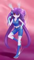 artist:metalli character:Sash_Lilac female freedom_planet long_hair midriff navel posing safe simple_background // 673x1186 // 79.9KB