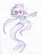 artist:AnaNini bubbles character:Sash_Lilac female freedom_planet mermaid safe traditional // 1024x1351 // 269.4KB