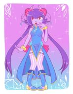 alt_outfit artist:Ahimay-Sokamu character:Sash_Lilac crystals dress female freedom_planet open_mouth safe sparkles // 786x1017 // 110.0KB