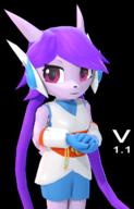 3D Freedom_Planet_2 animated artist:NoobyNoob character:Sash_Lilac comparison female gif open_mouth safe teeth // 460x720 // 3.6MB