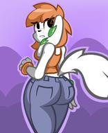 alt_outfit artist:cloudi butt character:Milla_Basset female older safe // 1024x1260 // 323.2KB