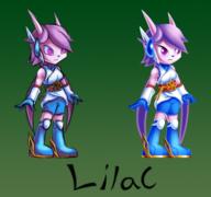 Freedom_Planet_2 artist:TimeWarp33 character:Sash_Lilac female safe solemn text // 435x407 // 209.2KB