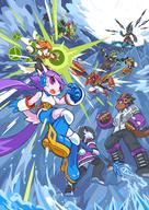 Freedom_Planet_2 Team_Lilac action artist:tysontan breasts character:AAA character:Carol_Tea character:Corazon_Tea character:Merga character:Milla_Basset character:Neera_Li character:Sash_Lilac character:Sergeant_Askal character:captain_kalaw cube female ice male midriff official_art safe staff // 1920x2715 // 2.7MB