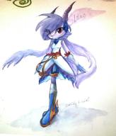 Freedom_Planet_2 artist:ElisaWind character:Sash_Lilac female painting safe traditional // 1096x1282 // 1.4MB