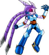 Freedom_Planet_2 artist:Zero-Infinity character:Sash_Lilac female robot safe transparent_background // 2860x3153 // 1.3MB