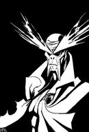 artist:zako character:Lord_Brevon freedom_planet male monochrome safe // 1024x1510 // 276.1KB