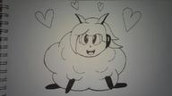 artist:Dishwasher_Safe character:Sash_Lilac ink monochrome sheep traditional // 1152x648 // 95.2KB