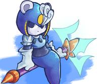 artist:pedrovin character:Neera_Li crossover megaman safe // 1000x857 // 636.4KB