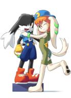 artist:goshaag barefoot character:Klonoa character:Milla_Basset crossover female freedom_planet klonoa male pawpads safe // 1984x2737 // 1.4MB