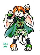 alt_outfit artist:not-fun barefoot brushpen character:Milla_Basset safe sgdq // 369x510 // 231.6KB