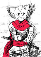 arms_crossed artist:zako character:Carol_Tea female freedom_planet safe scarf sketch // 576x792 // 307.3KB