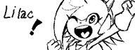 artist:タケノコノコ character:Sash_Lilac miiverse monochrome simple_background tagme // 320x120 // 2.6KB