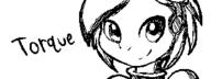 artist:sheena character:Torque freedom_planet male miiverse monochrome no_background smile tagme text // 320x120 // 3.5KB